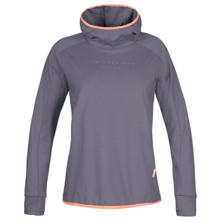 Veste polaire fonctionnelle femme Hannah Nyma Hoody gris gray ridge mel