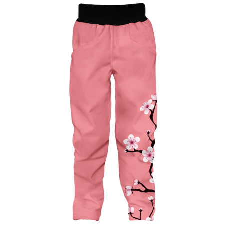 Pantalon softshell enfant WAMU Pink rose PINK
