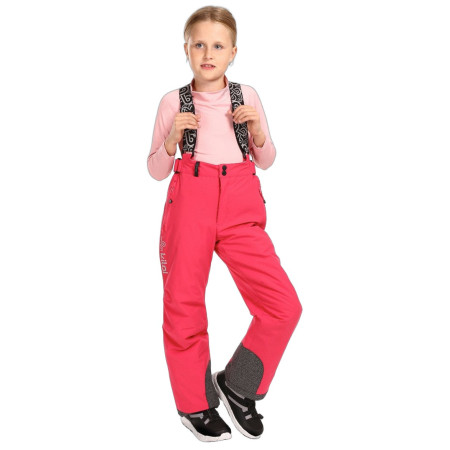 Pantalon de ski enfant Kilpi Mimas-J PNK rose PNK