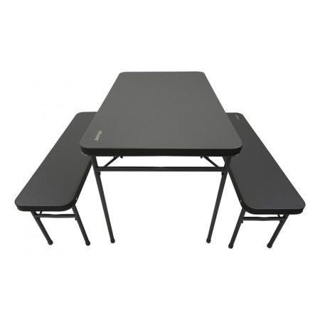 Table avec bancs Vango Orchard Bench Set girs Grey
