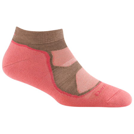 Chaussettes femme Darn Tough Light Hiker No Show Lightweight With Cushion rose canyon