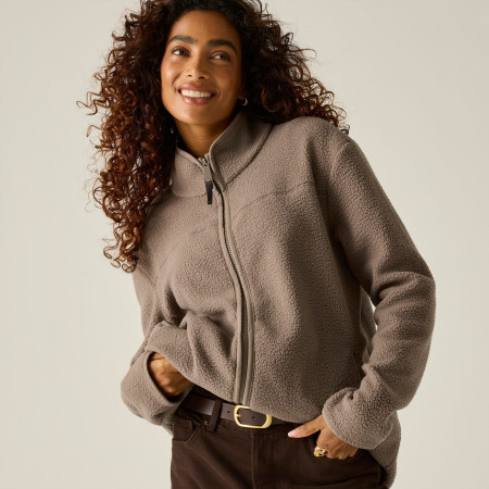 Sweat-shirt femme Regatta Womens Frankie Borg Full Zip