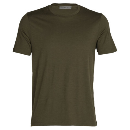 T-shirt fonctionnel homme Icebreaker Men Merino Core SS Tee green Loden