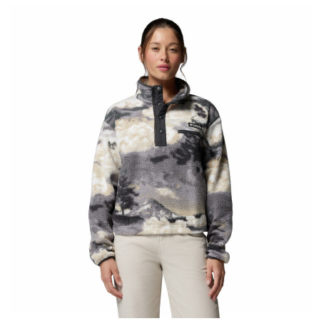 Sweat-shirt femme Columbia Helvetia™ II Printed Cropped Half Snap