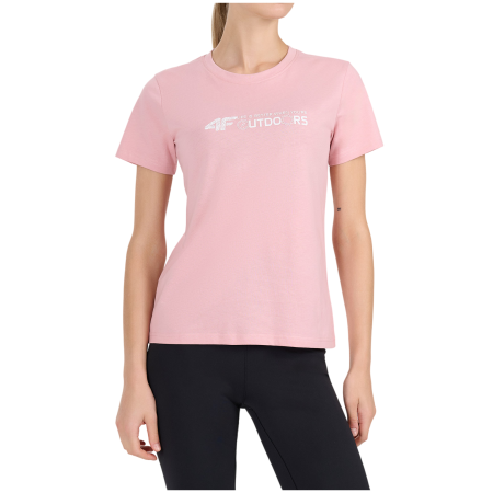 T-shirt femme 4F Tshirt F3495 rose clair Light Pink