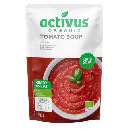 Repas Activus Soupe tomate au basilic 400 g BIO