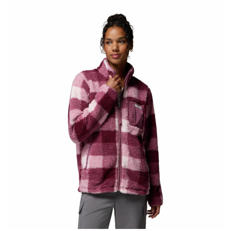 Sweat-shirt femme Columbia West Bend™ Print Full Zip Ii violet Antique Mauve, Multi Buffalo Check