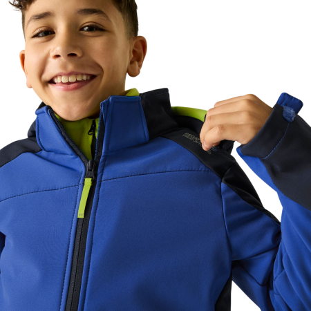 Veste softshell enfant Regatta Haydenbury Navy/Olympian Blue