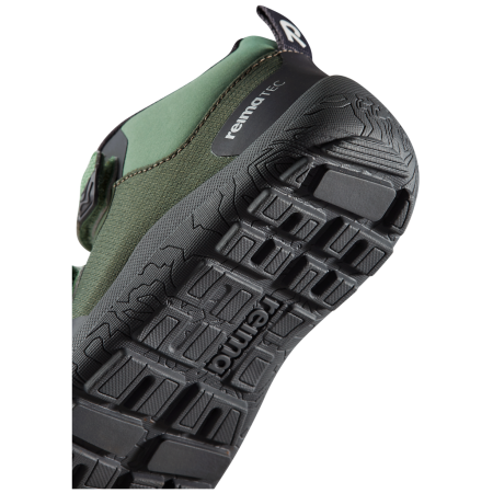 Chaussures barefoot pour enfant Reima Viikari Thyme Green