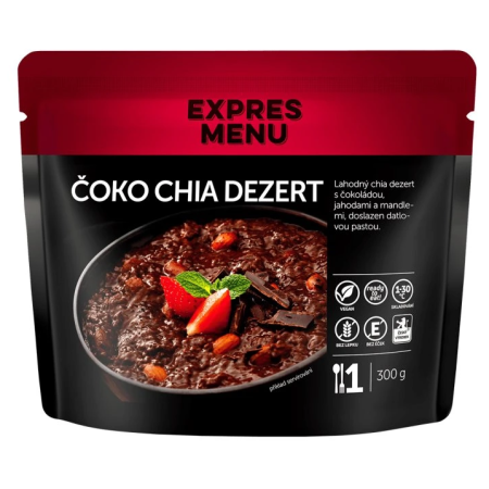 Dessert Expres menu Chia dessert au chocolat 300 g