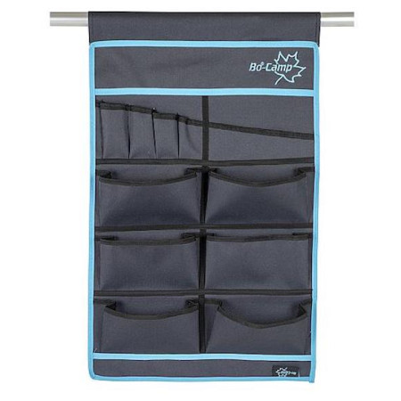 Organisateur Bo-Camp Tent organizer 11 Compartments gris / bleu Anthracite