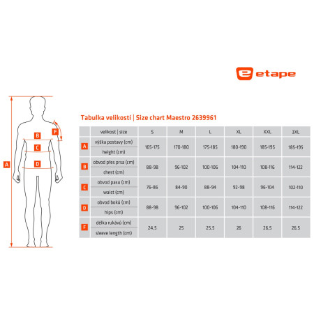 Maillot vélo homme Etape Maestro