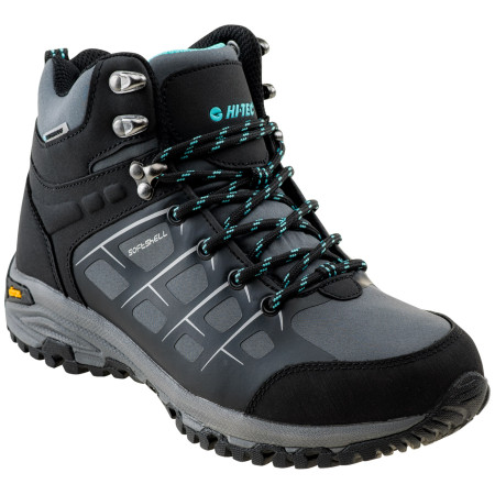Chaussures Hi-Tec Masami mid wp wo´s vert / bleu DarkGray/Black/Turquoise