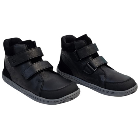 Chaussures barefoot pour enfant beBare 3602SA Black