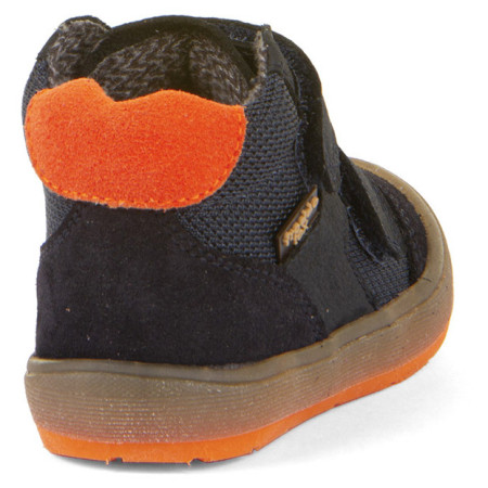 Chaussures barefoot toutes saisons pour enfant Frodo Ollie Lumi Tex Dark Blue
