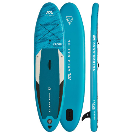 Planche de stand-up paddle Aqua Marina Vapor 10’4” bleue
