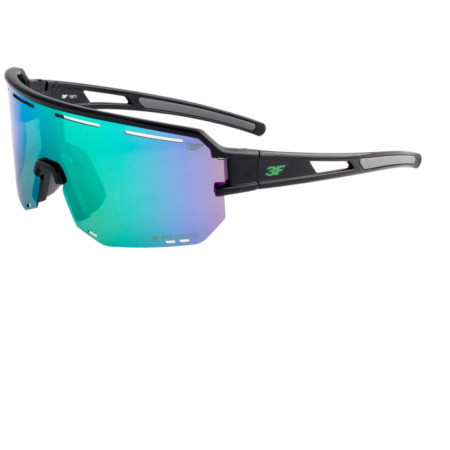 Lunettes de soleil enfant 3F Spark jr. bleu / noir 1971 black/green
