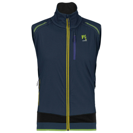 Veste d'hiver homme Karpos Alagna Plus Evo Vest bleu foncé Midnight/Black