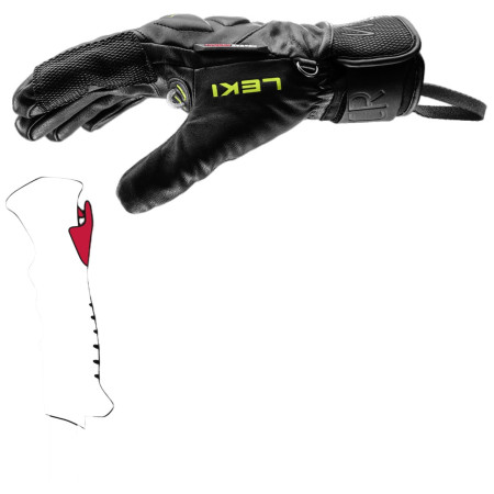 Gants ski Leki WCR Venom Speed 3D