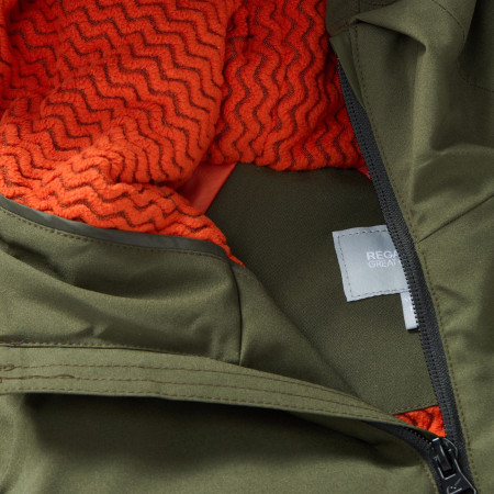 Veste d'hiver enfants Regatta Hillain Warm Lined Dark Khaki