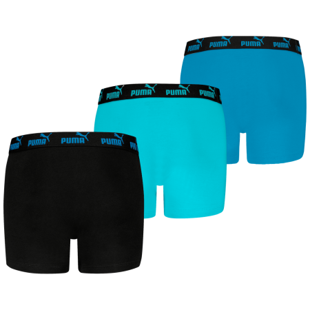 Boxer pour garçon Puma Elements Basic Boxers 3P