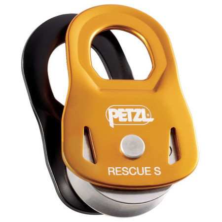 Poulie Petzl Rescue S jaune / noir Yellow