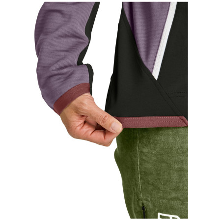 Veste femme Ortovox Fleece Rib Hoody W