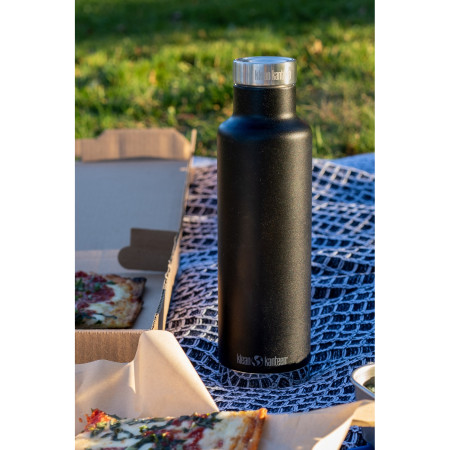 Gourde isotherme en acier inoxydable Klean Kanteen Insulated Classic Narrow 25oz (w/Pour Through Cap)