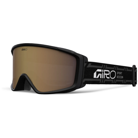 Masques ski Giro Index 2.0 Black Stacked-AR40 noir Black Stacked