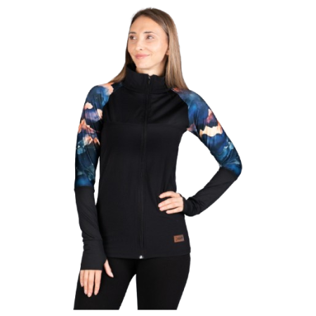 Sweat-shirt femme Drexiss Move Alpine Peaks noir