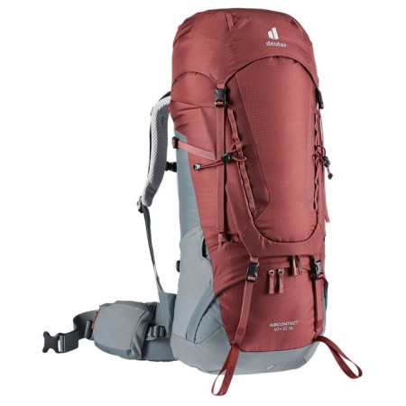 Sac à dos femmes Deuter Aircontact 40+10 SL gris / rouge RedwoodTeal