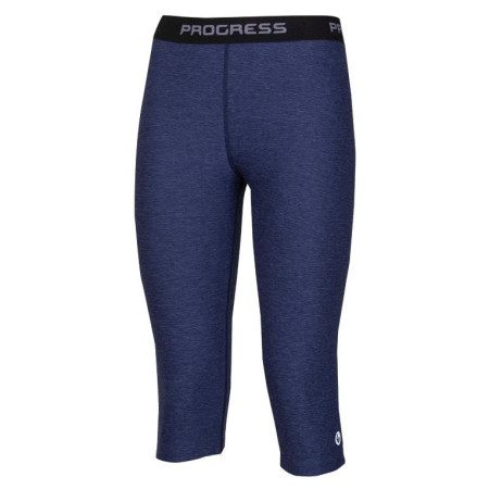 Leggings 3/4 femme Progress TR Caprice 3Q 23TZ bleue TmModryMelter