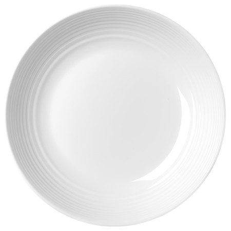 Assiette Brunner Spherica Deep plate blanc