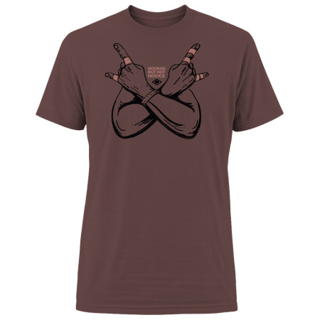 T-shirt homme Nograd Not Novice Special brun Maroon