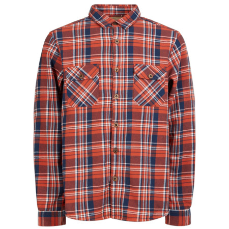 Chemise homme Fundango Roddy Lined Shirt rouge blood