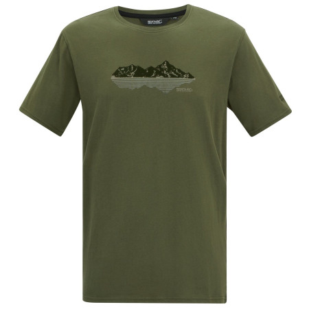 T-shirt homme Regatta Cline IX kaki DkKhMntRefl