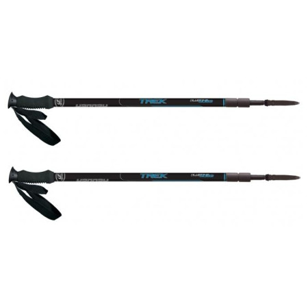 Bâtons randonnée Hannah Trek noir / orange Anthracite/Orange