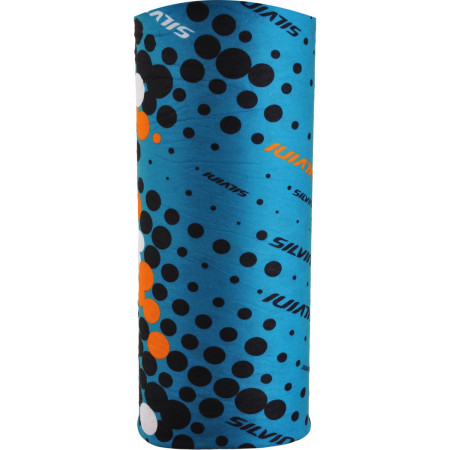 Foulard Silvini Motivo UA508 hawai/black bleue / noir Hawai/Black