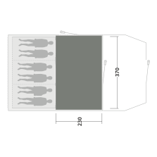 Tapis de tente Outwell Cozy Carpet Carolina 6