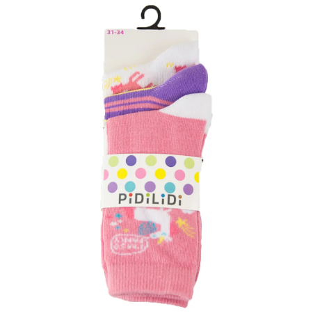 Chaussettes enfant Pidilidi 3pack PD0127-01