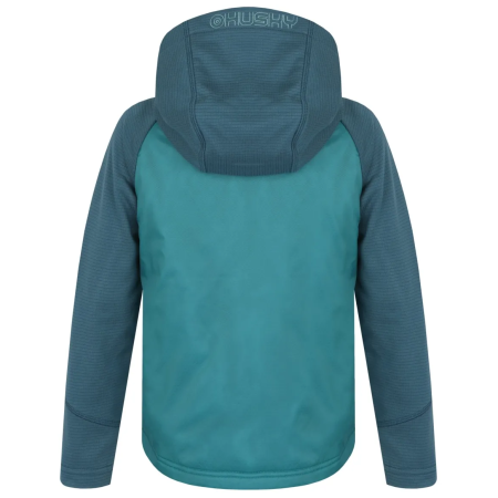 Sweatshirt enfant Husky Any K turquoise