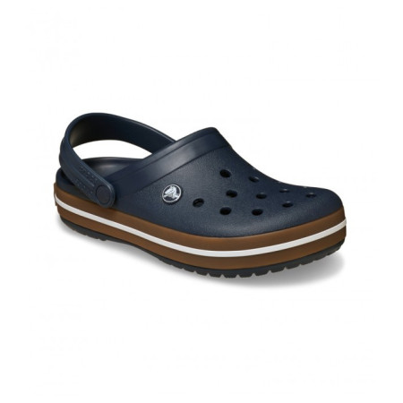 Pantoufles homme Crocs Crocband Gum Clog bleu foncé Navy