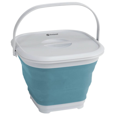 Panier pliable Outwell Collaps Bucket Square bleu clair Classic Blue