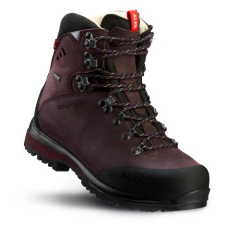 Chaussures femme Alfa Advance GTX W brun Aubergine