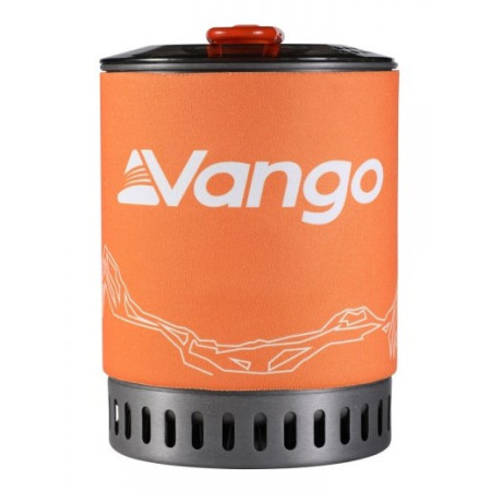 Pot Vango Ultralight Heat Exchanger Cook Kit gris / orange Grey