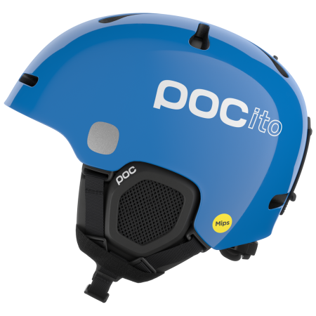 Casque de ski enfant POC POCito Fornix MIPS bleu Fluorescent Blue