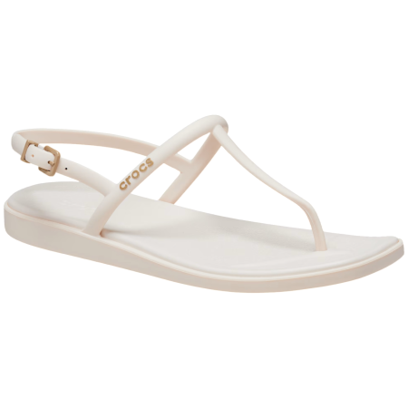 Tongs femme Crocs Miami Thong Flip beige Dew