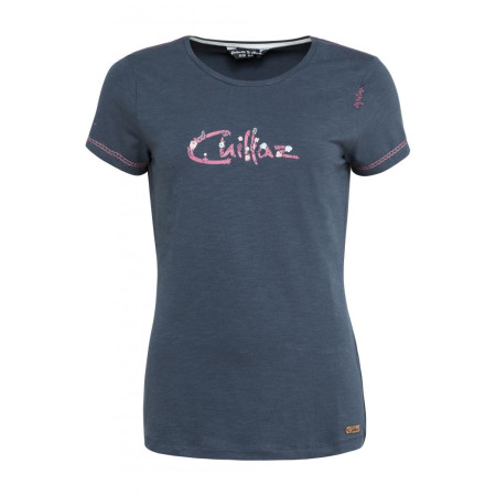 T-shirt femme Chillaz Gandia Chillaz Logo Floral bleu foncé dark blue