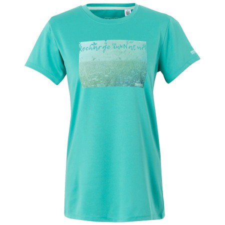 T-shirt femme Regatta W Fingal IX turquoise ExotPlumeMrl