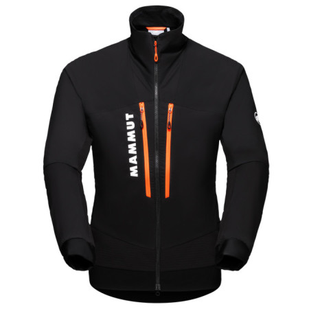 Veste homme Mammut Aenergy IN Hybrid Jacket Men vert black/vibrant orange